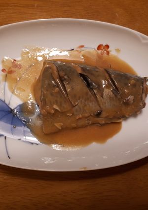 フライパンで！鯖の味噌煮。-レシピのメイン写真