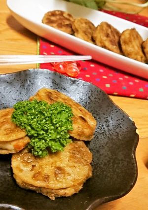 時短の工夫【レンコンのスパイシーサンド】-レシピのメイン写真