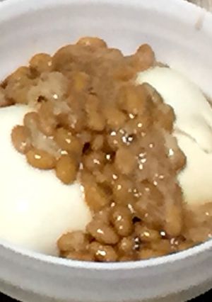 簡単 とろける豆腐納豆-レシピのメイン写真