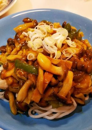 カレーあんかけソフトめん-レシピのメイン写真