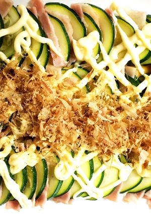 ズッキーニとベーコンの和風レンチン☆-レシピのメイン写真