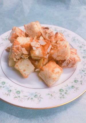 簡単！残った食パンで！キャラメルラスク☆-レシピのメイン写真