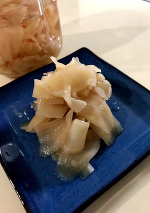 新生姜の甘酢漬け-レシピのメイン写真