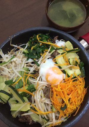 香味ペーストを使ったビビンバ-レシピのメイン写真