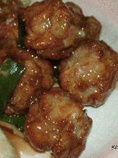 豚こま肉団子の甘酢あんかけ-レシピのメイン写真