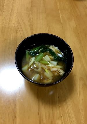 大人の給食☆切り干し大根のみそ汁-レシピのメイン写真