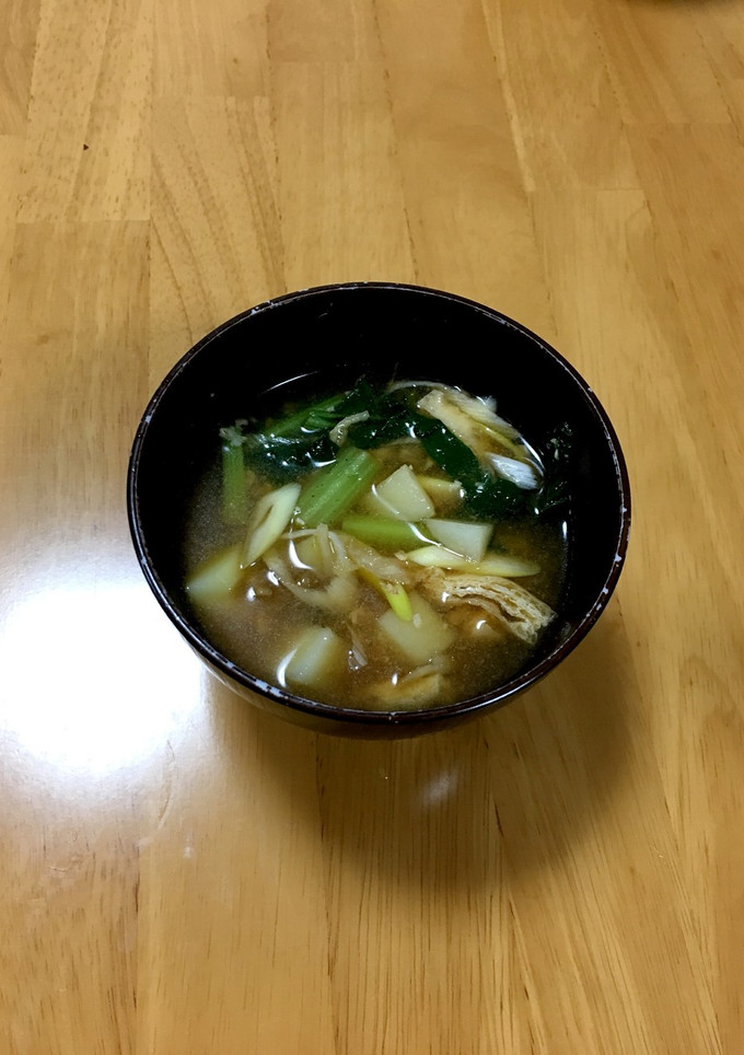 大人の給食☆切り干し大根のみそ汁-レシピのメイン写真