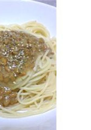 あっさり納豆パスタ-レシピのメイン写真