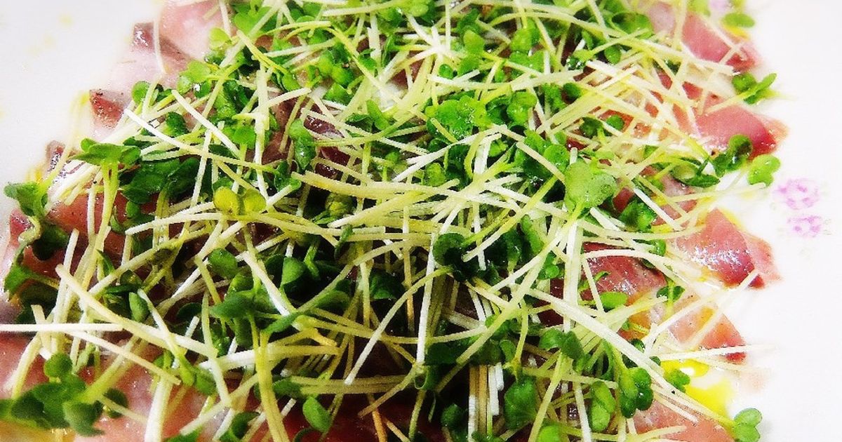 ☆超簡単☆ツバスのカルパッチョ☆ by michikame 【クックパッド