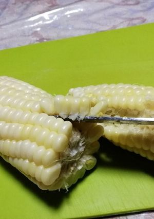 とうもろこしの外し方-レシピのメイン写真