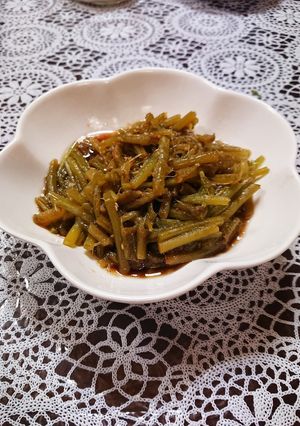 あきぶうき(さつまいもの茎)の煮物-レシピのメイン写真