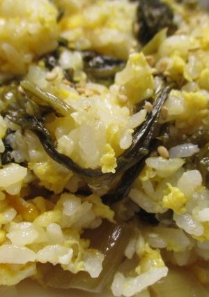 かんたん☆マヨ高菜チャーハン♪-レシピのメイン写真