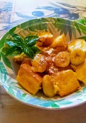 バナナとろけるフレンチトースト-レシピのメイン写真