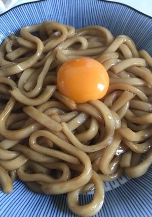 ズボラだけど醤油しみしみ♡焼うどん-レシピのメイン写真