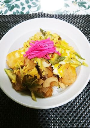 茗荷たっぷり爽やか卵丼-レシピのメイン写真