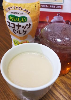 Hot ココナッツmilkルイボスティー-レシピのメイン写真