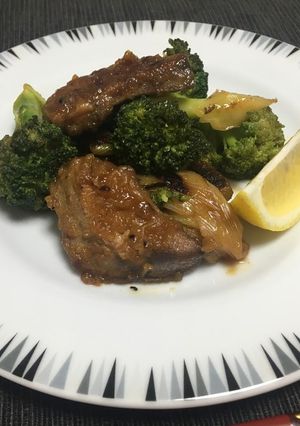 レバーとブロッコリーの甘辛炒め-レシピのメイン写真