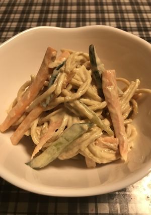 ツナスパサラダ-レシピのメイン写真