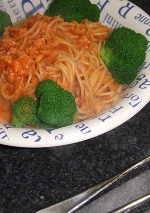 甘エビのトマトクリームパスタ-レシピのメイン写真
