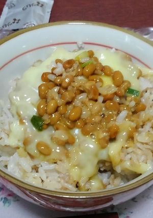 定番ですね納豆チーズご飯-レシピのメイン写真