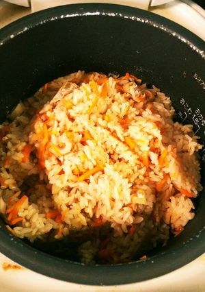 人参の炊き込みご飯-レシピのメイン写真