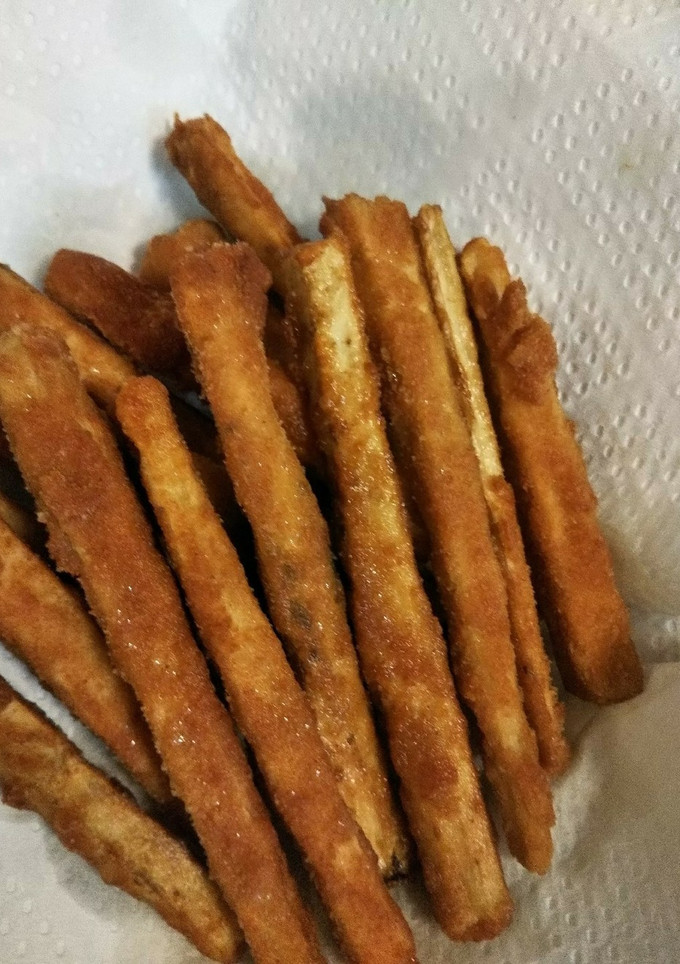 食物繊維！簡単ゴボウ唐揚げ。唐揚げ粉使用-レシピのメイン写真