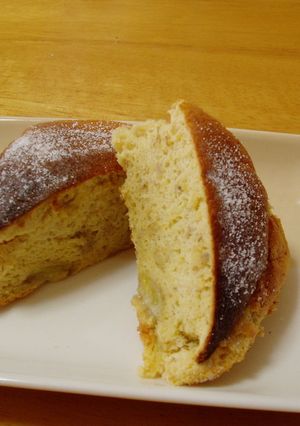 ノンオイル★カラメルバナナケーキ-レシピのメイン写真