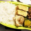 旦那弁当163♥味噌ホルモン弁当!