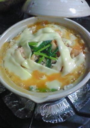 キムチーズおじや-レシピのメイン写真