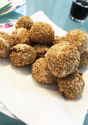 もちもちごま団子-レシピのメイン写真