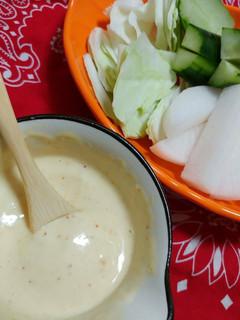 生野菜をパクパク❗味噌マヨソース☆-レシピのメイン写真