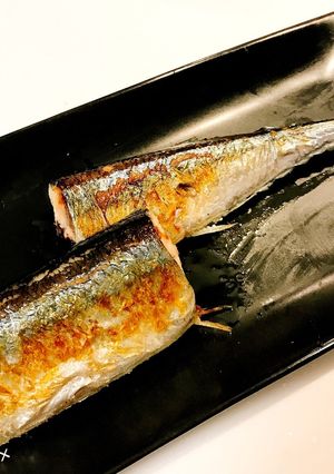 フライパンで♡基本のサンマの焼き方-レシピのメイン写真