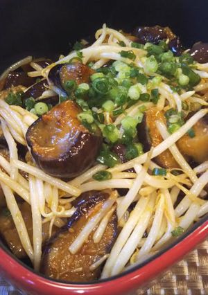 茄子ともやしのコチュジャン炒め-レシピのメイン写真