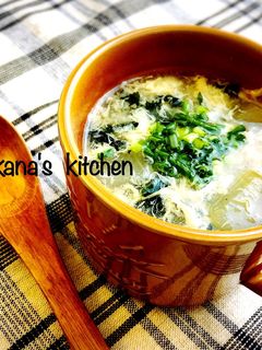 冬瓜☆お豆腐☆わかめのトロトロかきたま汁-レシピのメイン写真