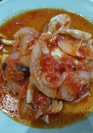 鶏もも肉のトマトガーリック煮-レシピのメイン写真