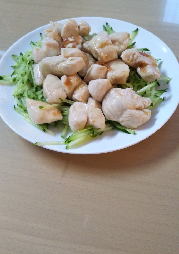鶏ささみ梅ソース和え-レシピのメイン写真