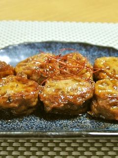 蓮根の挟み焼き花椒風味-レシピのメイン写真