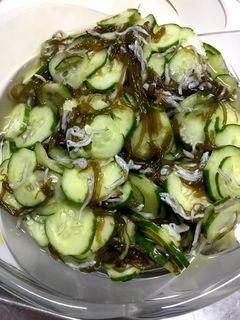 キュウリともずくの酢の物-レシピのメイン写真