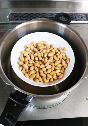 活力鍋で蒸し大豆(蒸し器なしでも)-レシピのメイン写真