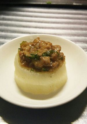 絶品ふろふき大根～激うま肉味噌乗せ～-レシピのメイン写真