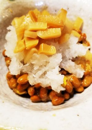 メンマおろしの納豆あえ-レシピのメイン写真