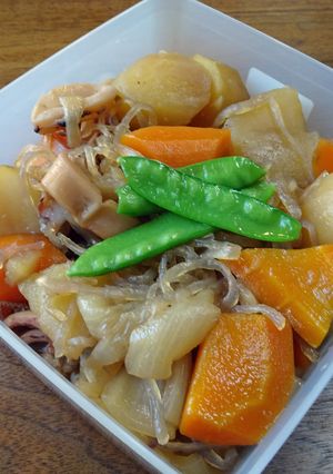 烏賊とじゃがいもの煮物-レシピのメイン写真