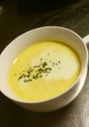 簡単♫カボチャの冷静スープ-レシピのメイン写真