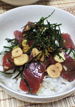 簡単スタミナ?まぐろ丼-レシピのメイン写真