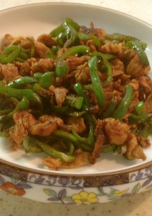 味噌漬けで簡単！豚肉とピーマンの炒め物-レシピのメイン写真