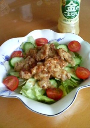 豚肉のカリカリサラダ-レシピのメイン写真