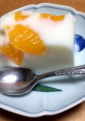 牛乳みかんゼリー-レシピのメイン写真