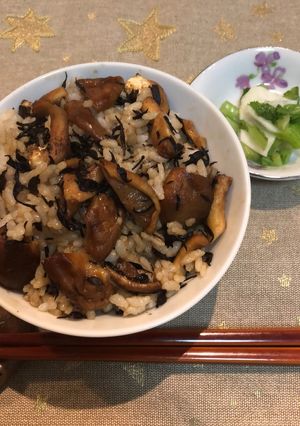 秋の味覚❀ラクラクきのこごはん-レシピのメイン写真