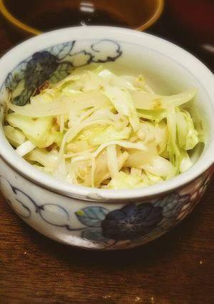 キャベツと玉ねぎの土佐ごまあえ-レシピのメイン写真