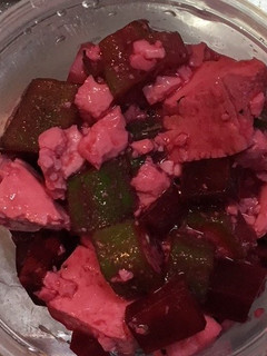 ビーツとオクラと豆腐のイタリア風サラダ-レシピのメイン写真
